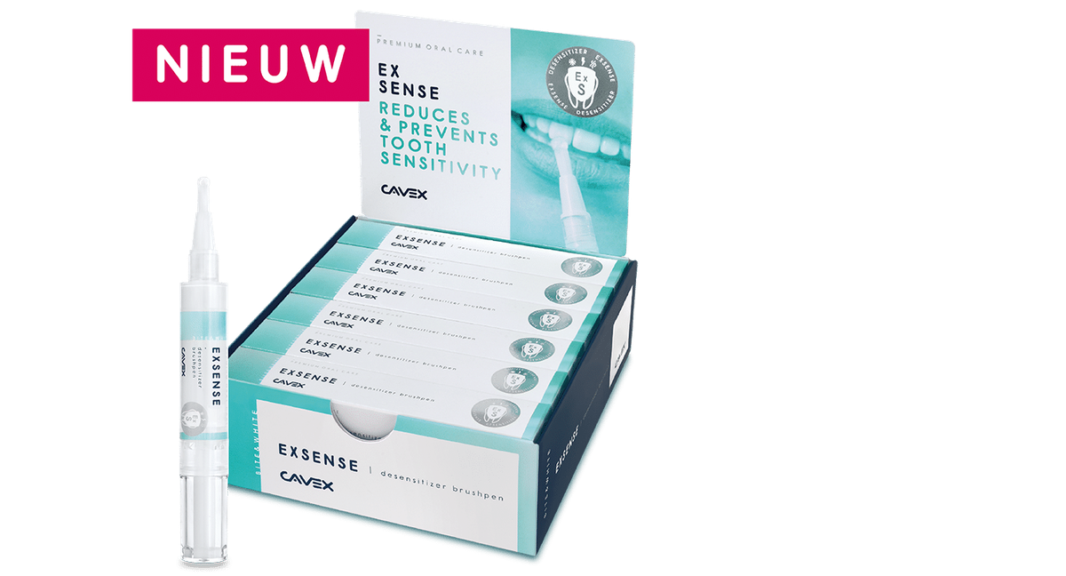 Cavex ExSense – Cavex Holland BV, Prophylaxe, Patienteninfo, Bleaching