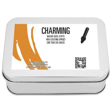 Tiges de Coulée Boite Métallique – CHARMING Dentalprodukte GmbH, Pins und Zubehör