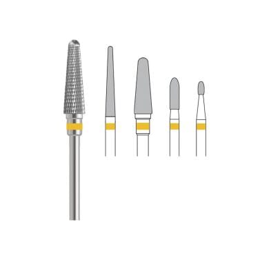 Fraise Fin Orangé – CHARMING Dentalprodukte GmbH, Carbide Burs, Ceramic Burs
