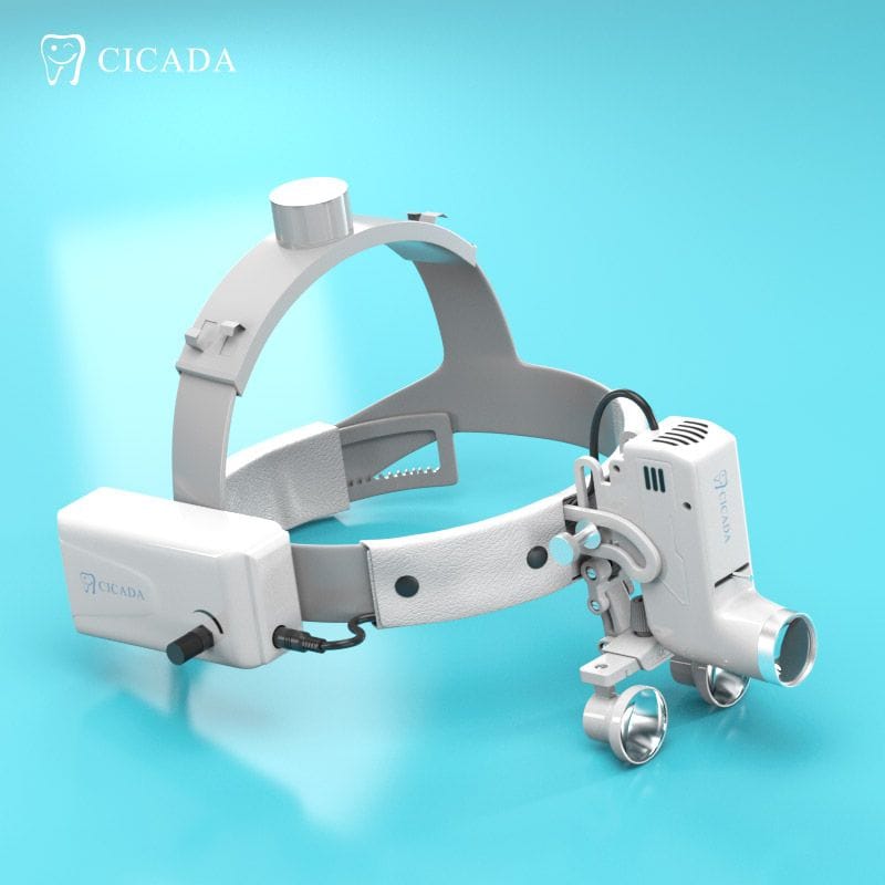 Dental Loupes with Headlight LED Light CV-288 – Foshan Cicada Dental Instrument Co., Ltd, Loupes