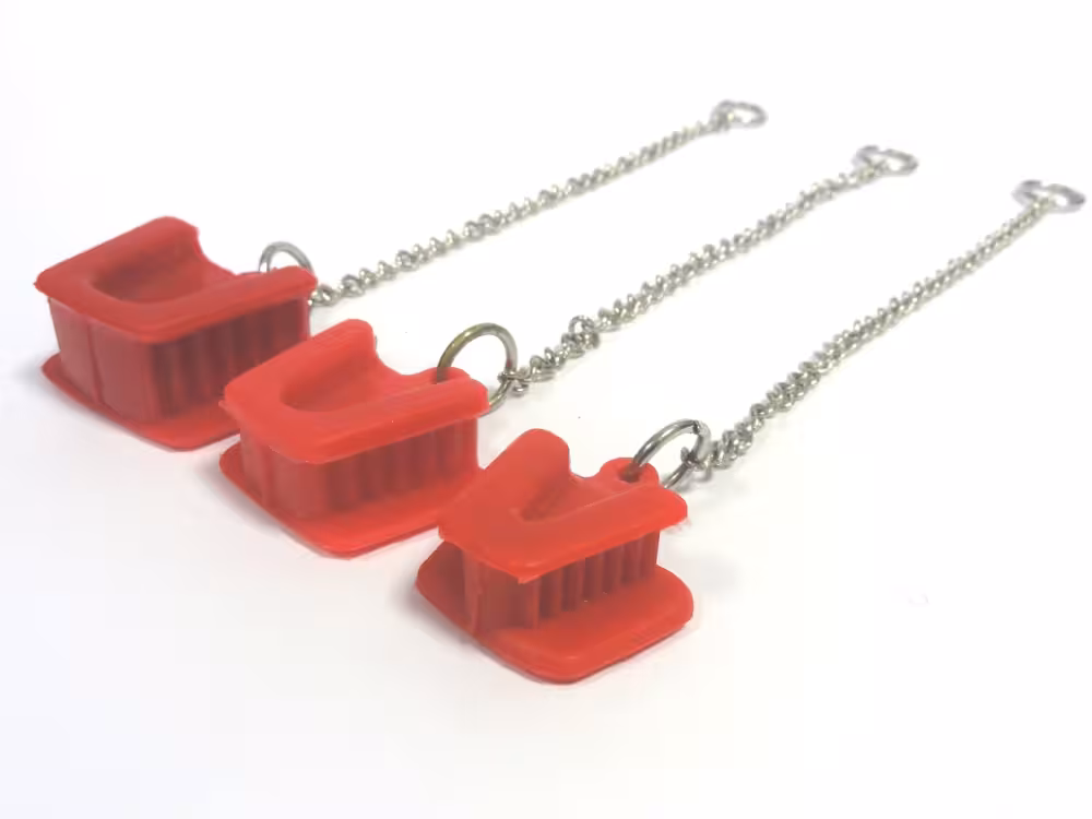 McKesson Mouth Props With Chain Red – ComDent