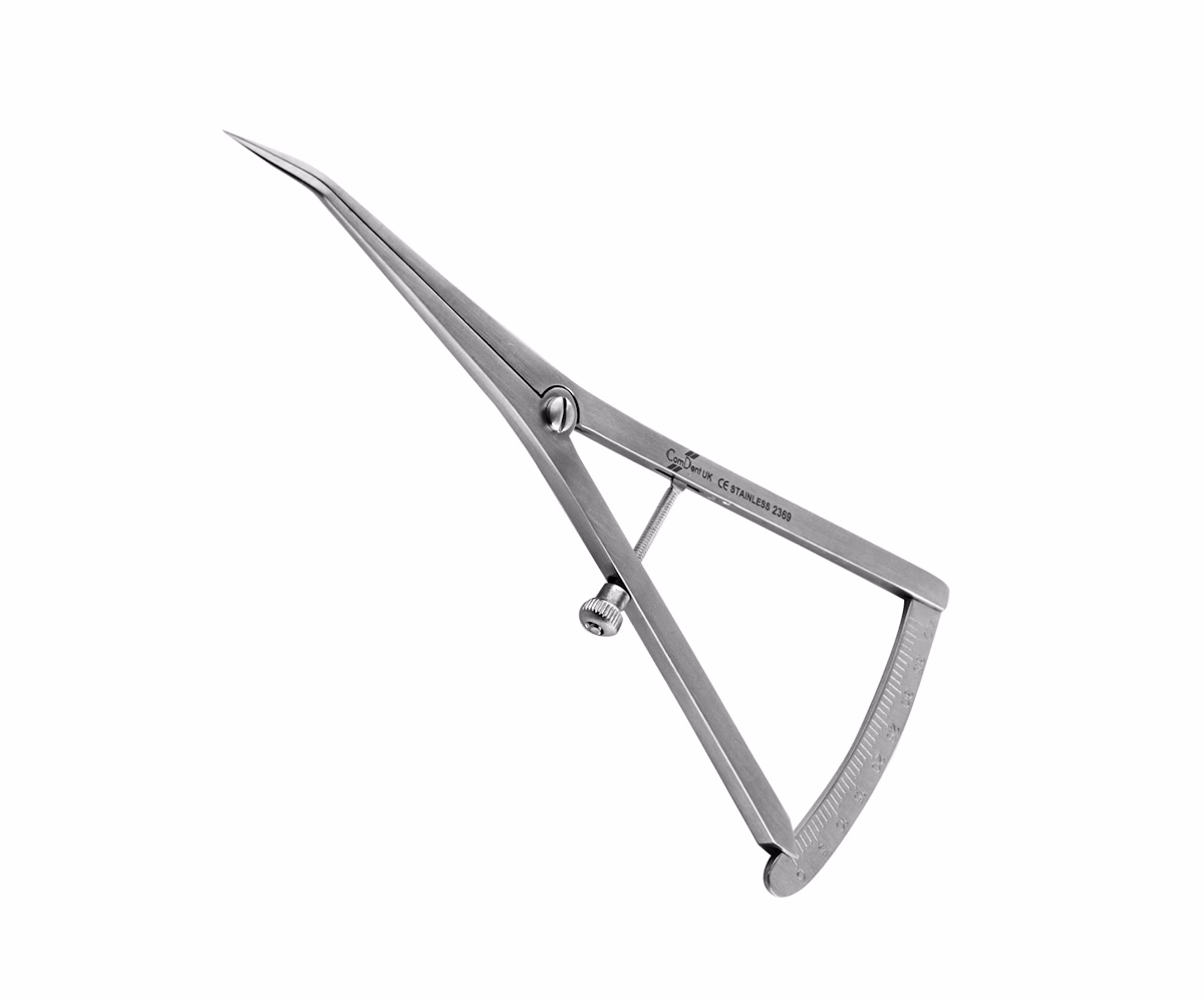 Castroviejo Caliper 15cm, 0-40mm Angled – ComDent