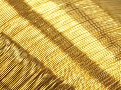 14ct Yellow Gold Round Wire 0.25mm Half Hard, Laser Wire, 100% Recycled Gold