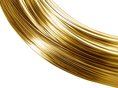 14ct Yellow Gold Round Wire 1.50mm, 100% Recycled Gold