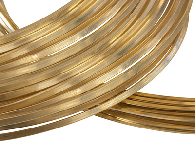14ct Yellow Gold Square Wire 3.00mm Fully Annealed, 100% Recycled Gold