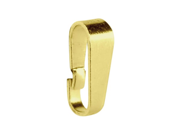 9ct Yellow Gold Snap On Pendant Bail 8mm