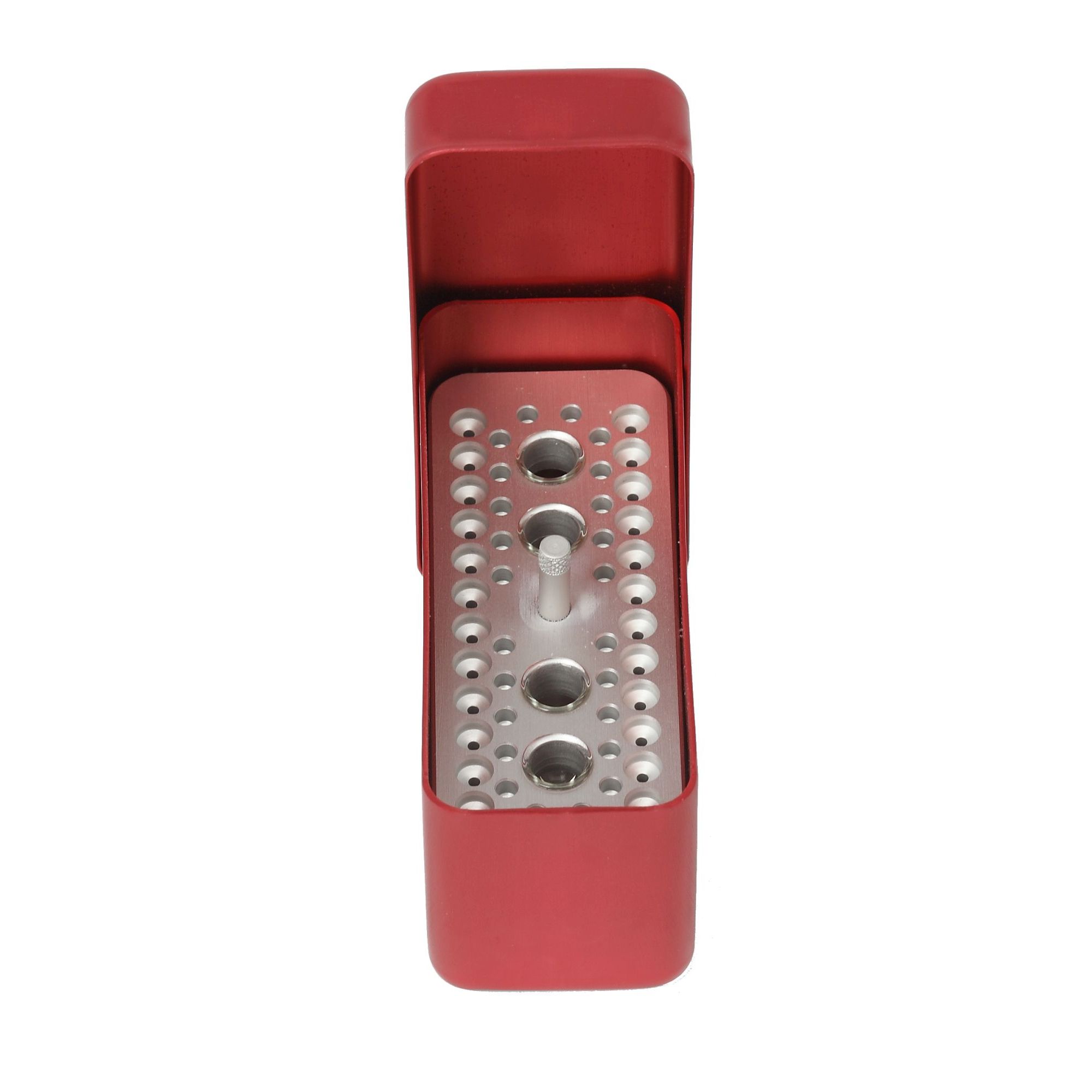 ENDODONTIC BOX ALUMINIUM SMALL 24+24/4 RD/SR
