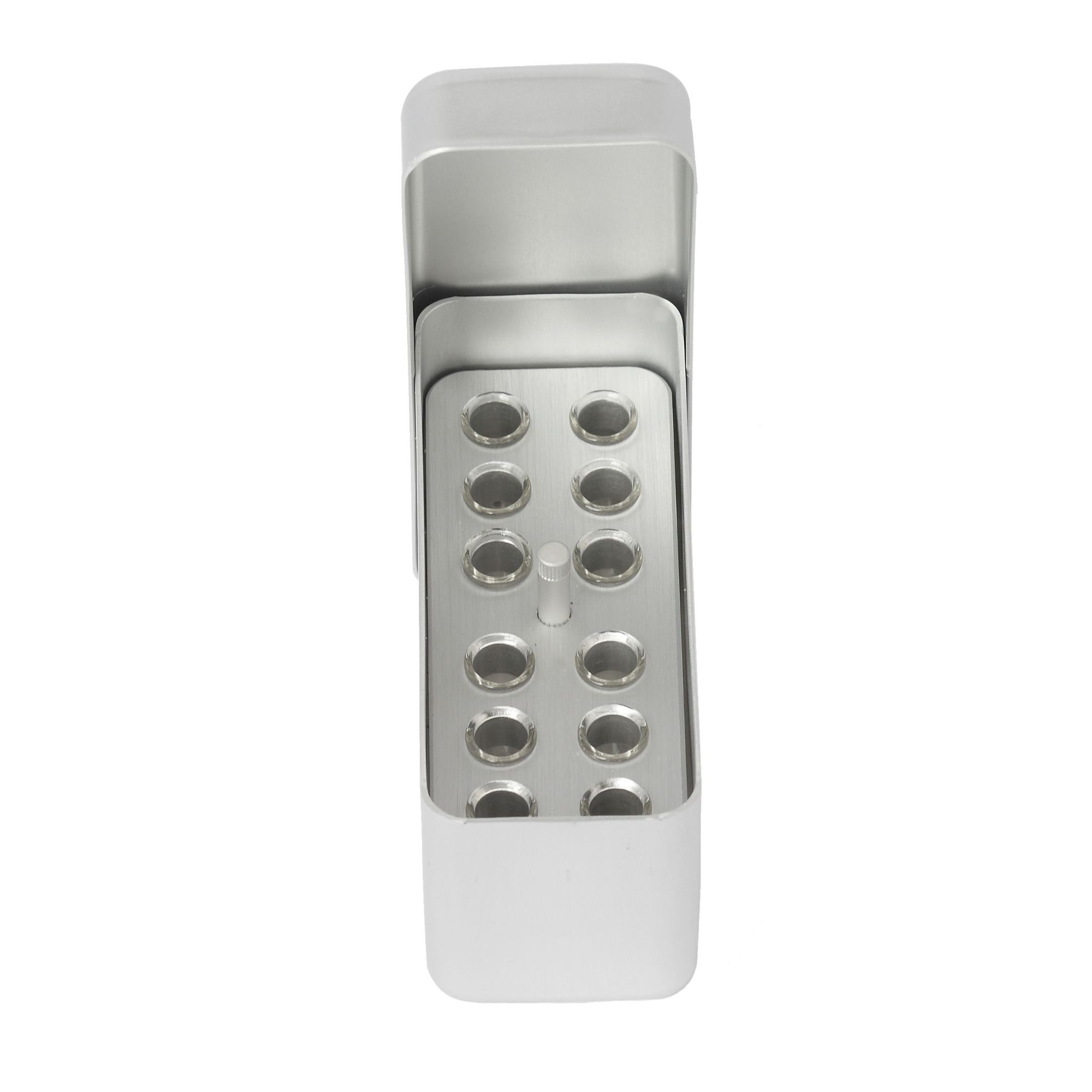 ENDODONTIC BOX ALUMINIUM SMALL 12 SR/SR