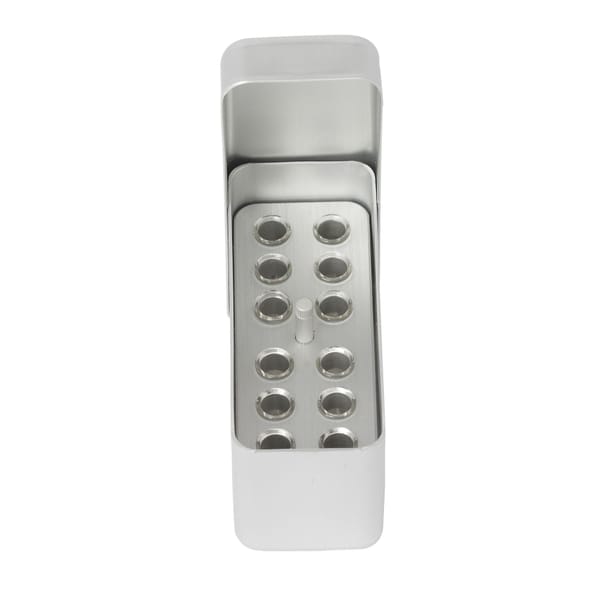 ENDODONTIC BOX ALUMINIUM SMALL 12 SR/SR