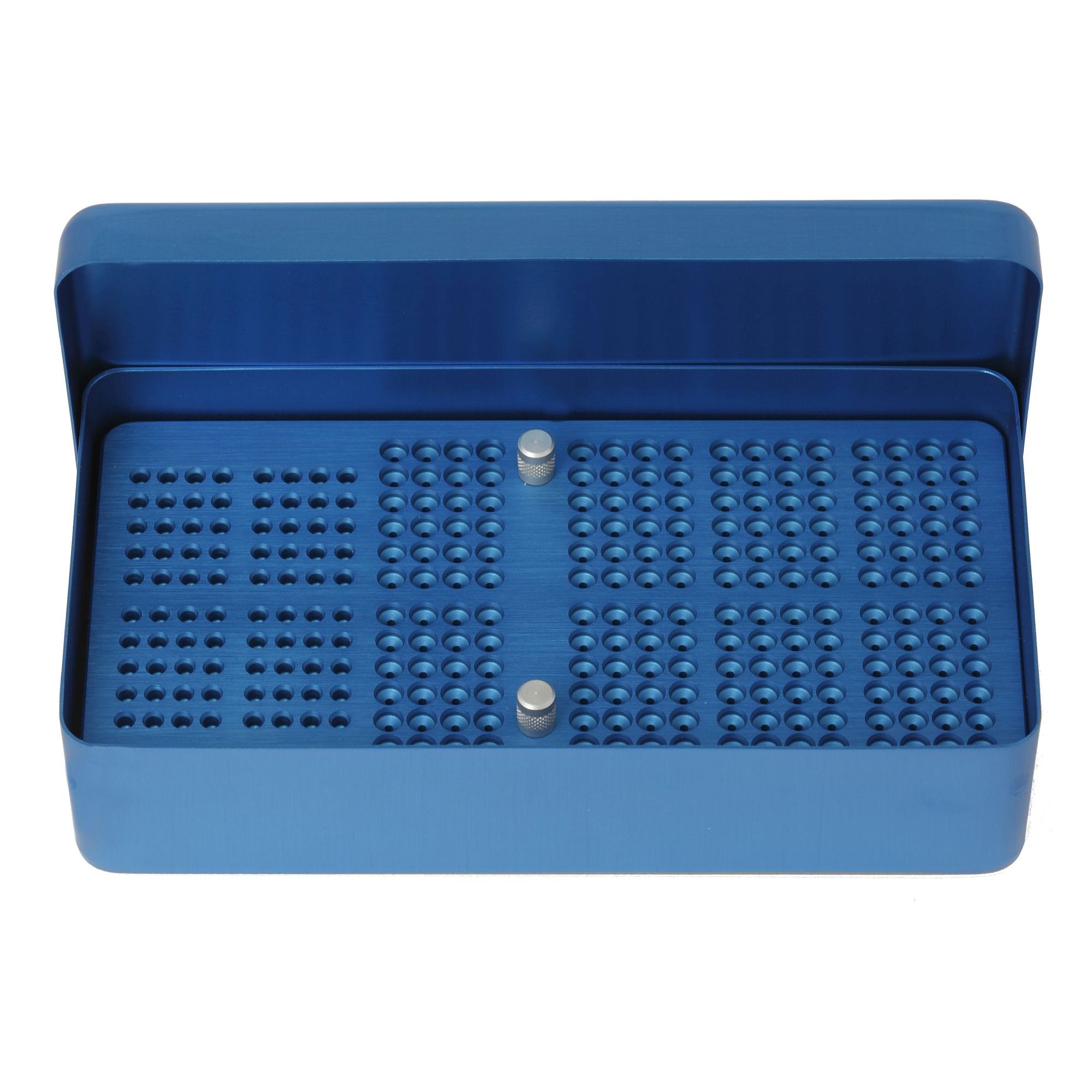ENDODONTIC BOX ALUMINIUM LARGE 40/192 BU/BU