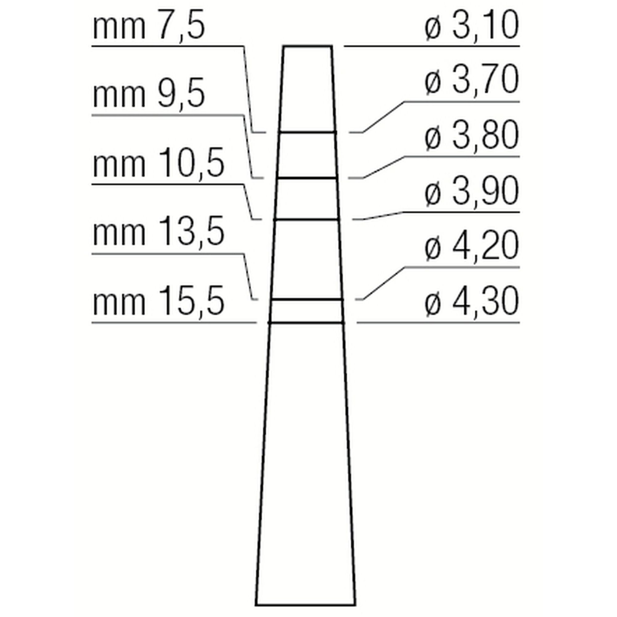 OSTEOTOME mm3.1/mm4.3
