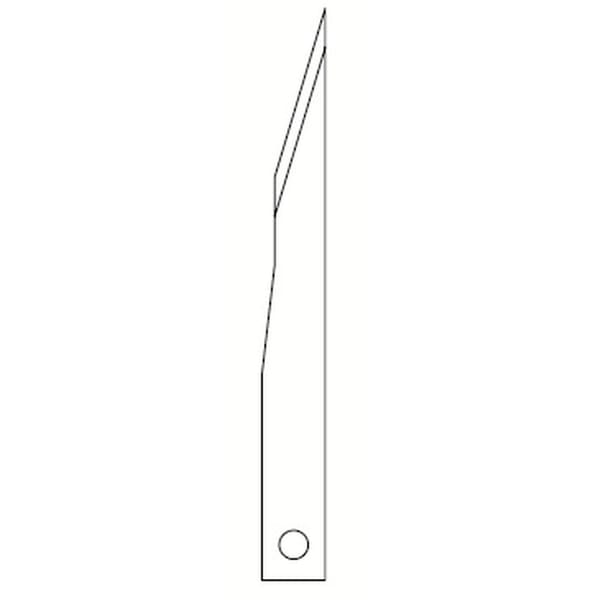 LAMES POUR MICROCHIRURGIE N.65 - 25 pcs