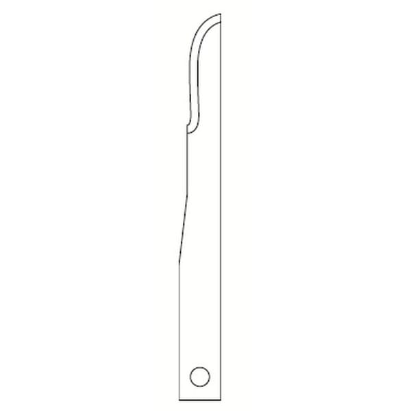 LAMES POUR MICROCHIRURGIE N.67 - 25 pcs