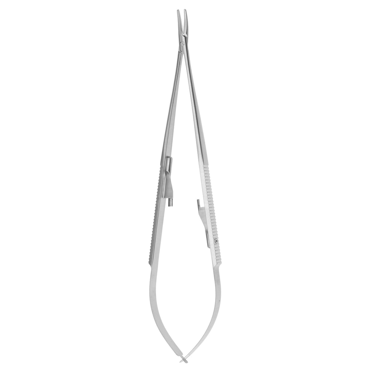 NEEDLE HOLDER CASTROVIEJO mm180 F CURVED 520480 – Coricama srl