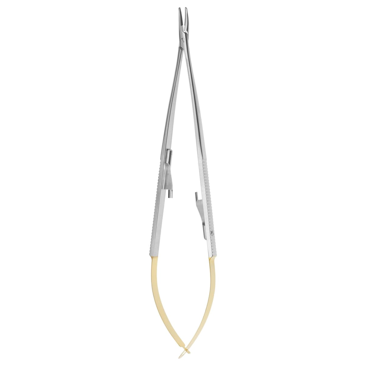 NEEDLE HOLDER CASTROVIEJO mm180 F CURVED TC 520481 – Coricama srl