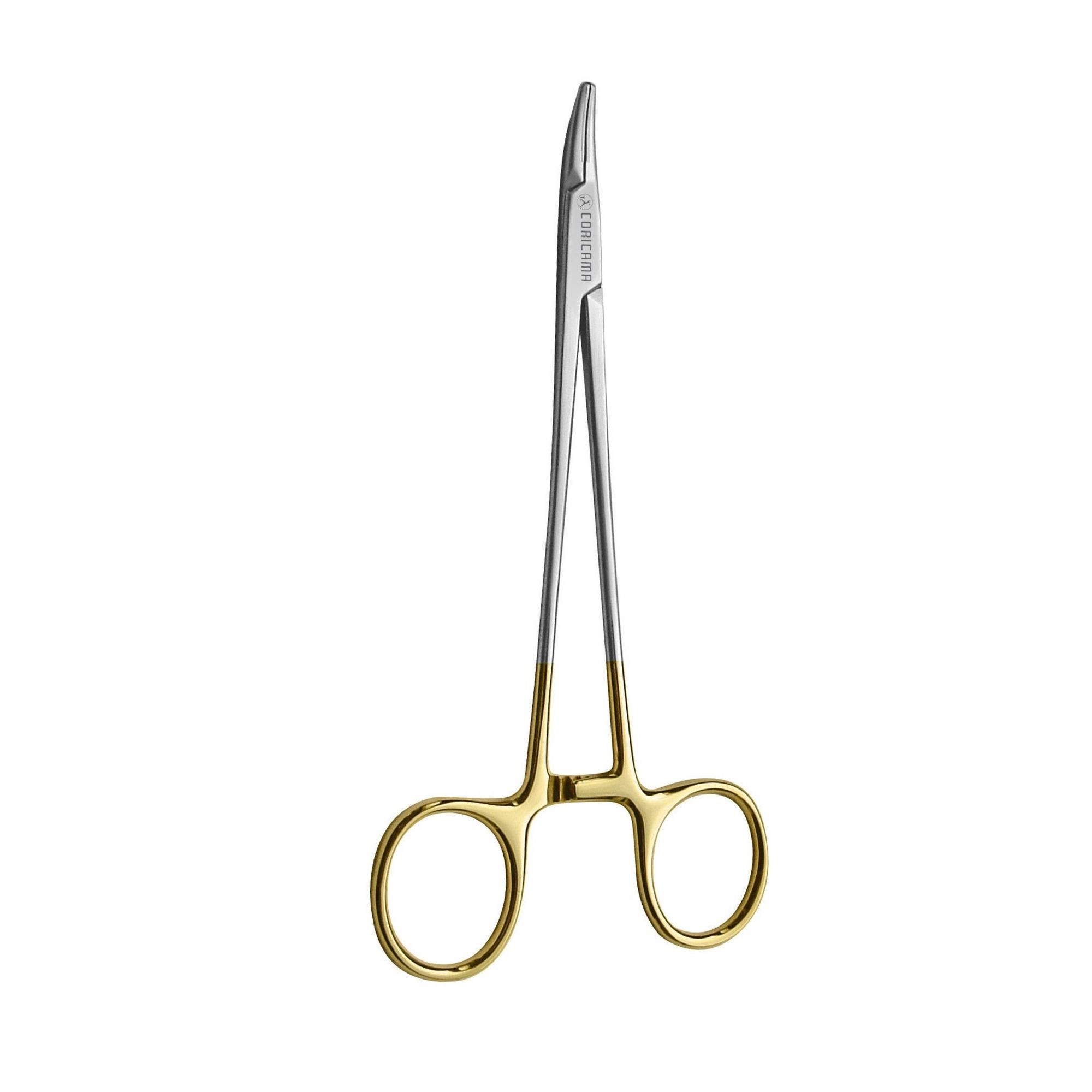 PORTE-AIGUILLES CRILE-WOOD mm150 COURBE TC – Coricama srl, Sutures & Needles