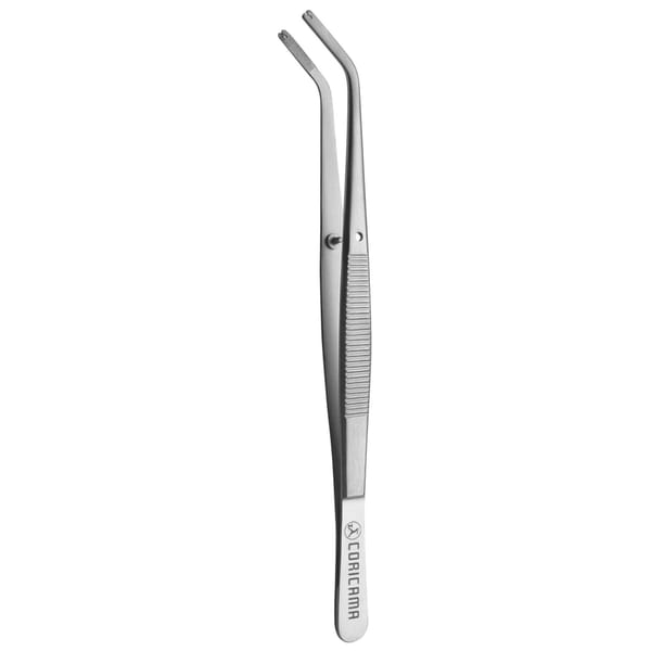 TWEEZER FOR SUTURE CURVED 566165