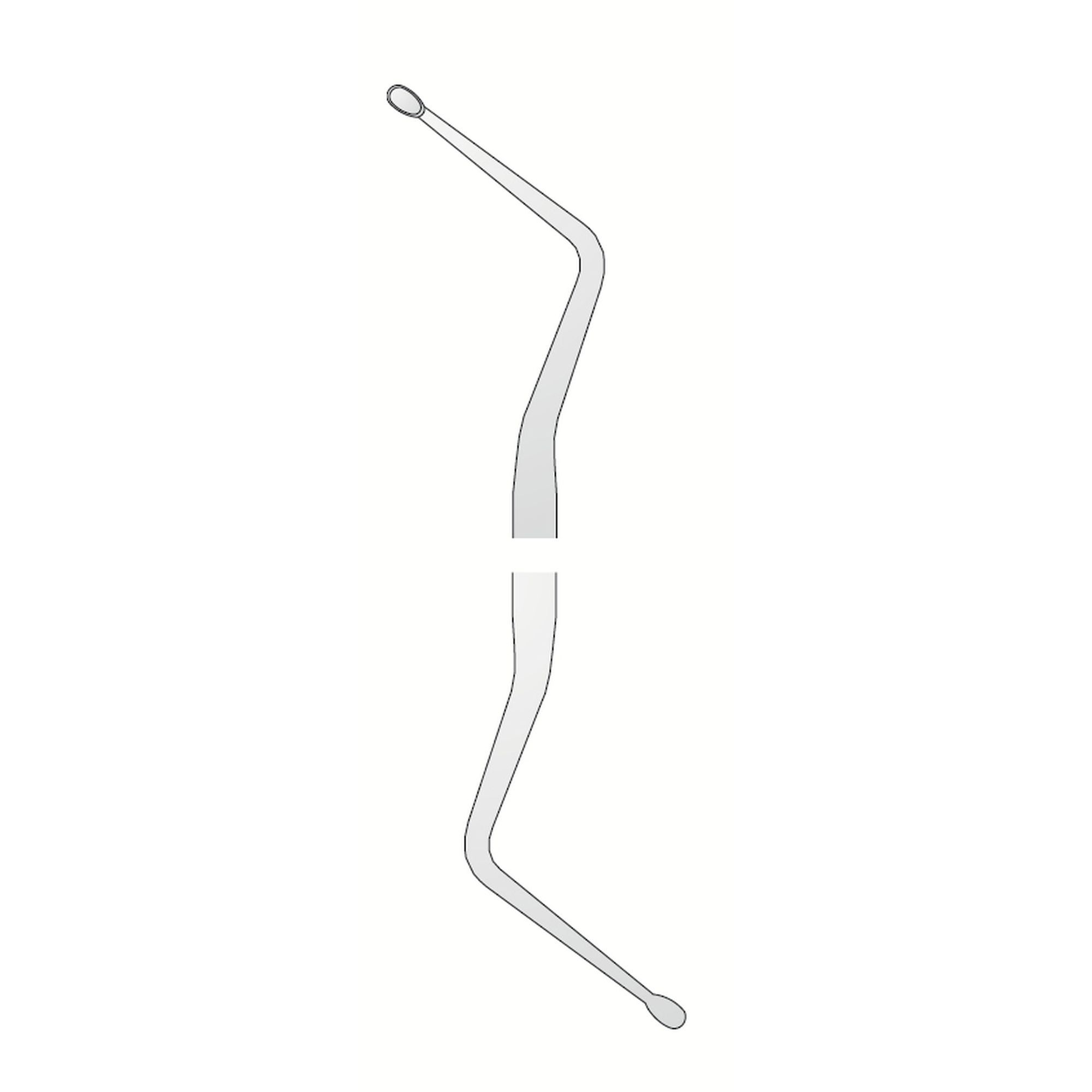 CURETTE ALVÉOLAIRE HEMINGWAY N.1