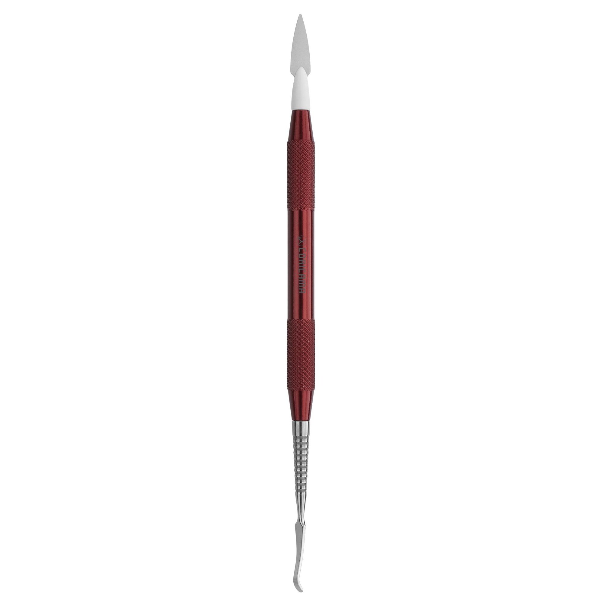 INSTRUMENT DE SCULPTURE DE CÉRAMIQUE DOUBLE-ENDED ROUGE