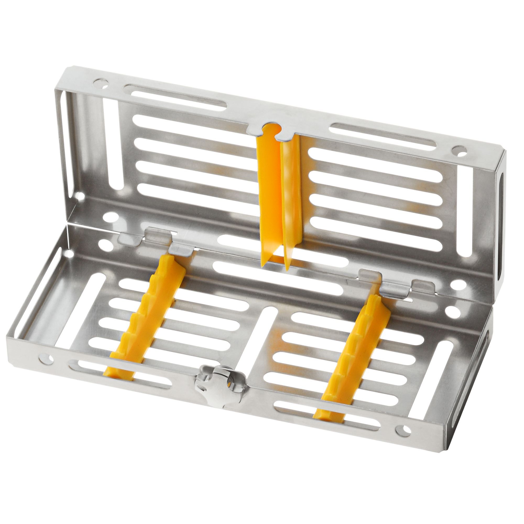 PLATEAU GAMMAFIX UN JAUNE – Coricama srl, Sterilization Containers & Trays