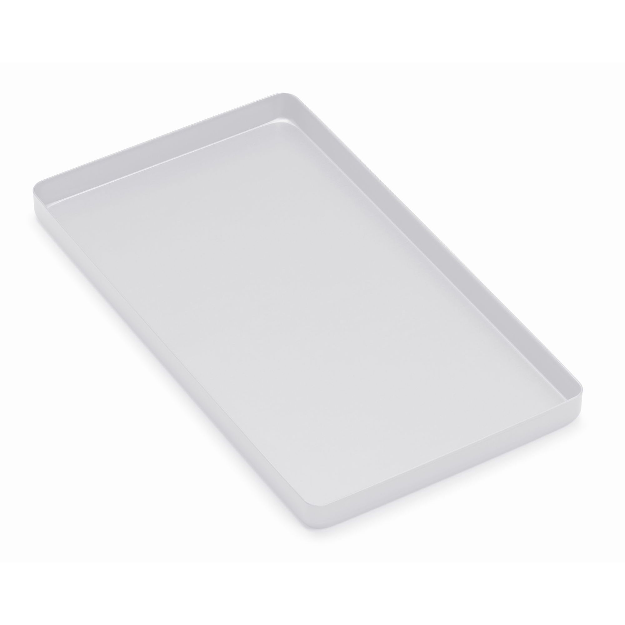 PLATEAU GRAND ALUMINIUM ARGENT