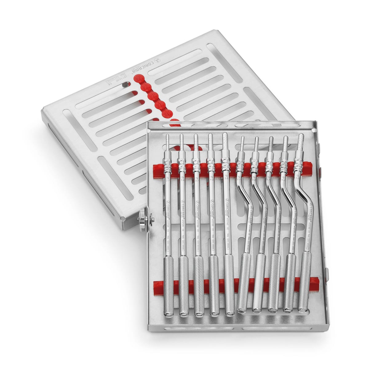 412100 - KIT OSTEOTOMES CONVEX – Coricama srl