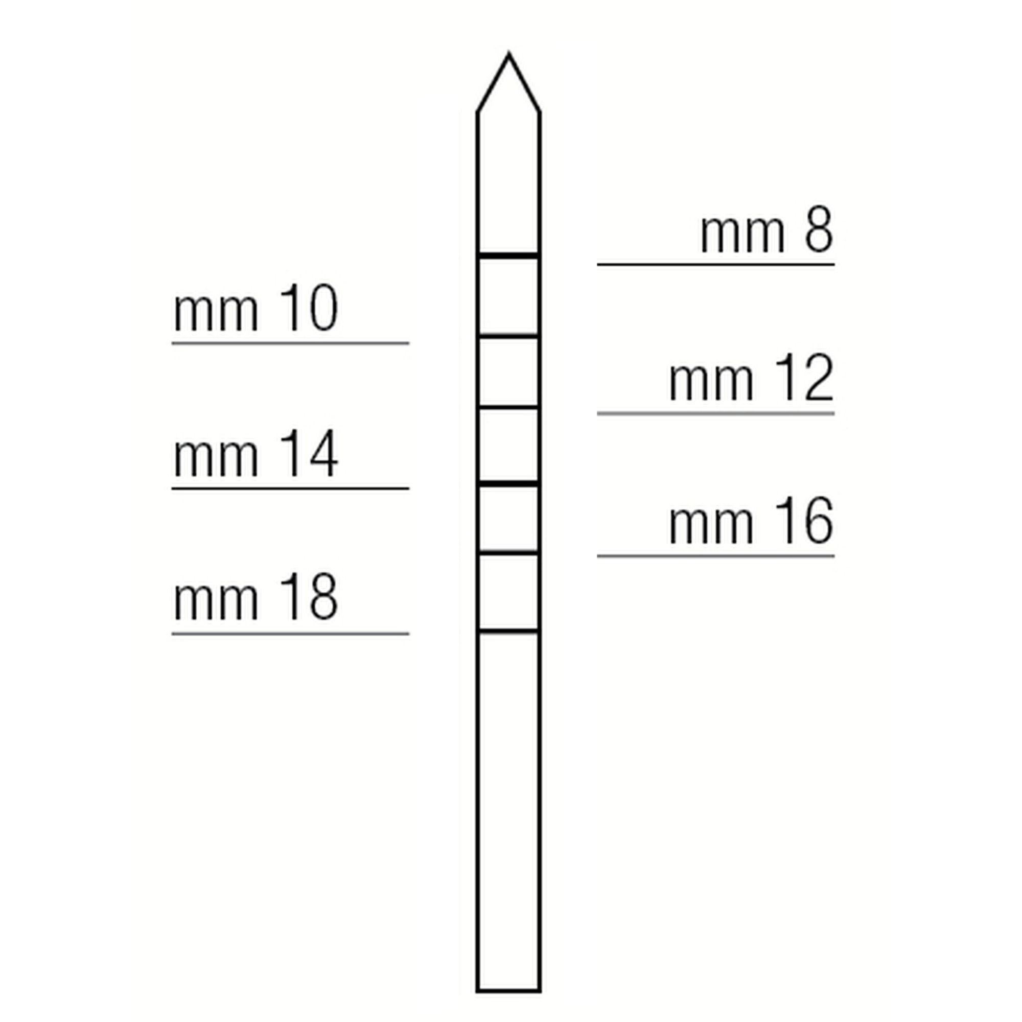 OSTEOTOME POINTED mm2