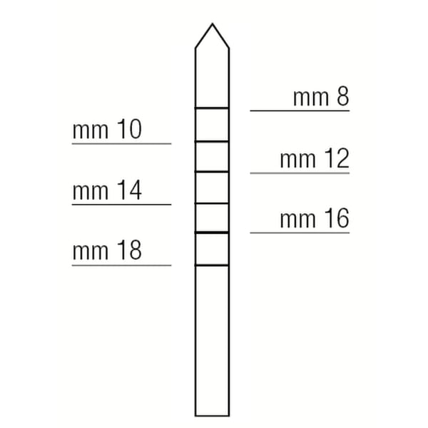 OSTEOTOME POINTED mm2.7