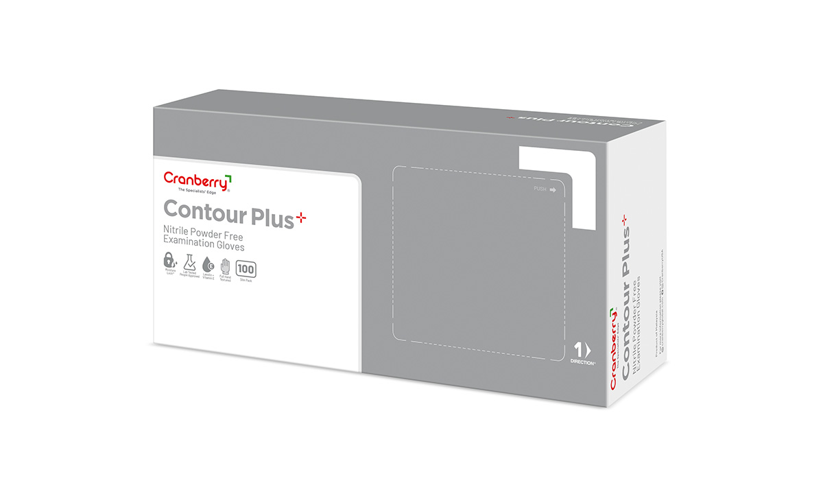 Contour Plus – Cranberry International Sdn Bhd, Nitrilhandschuhe
