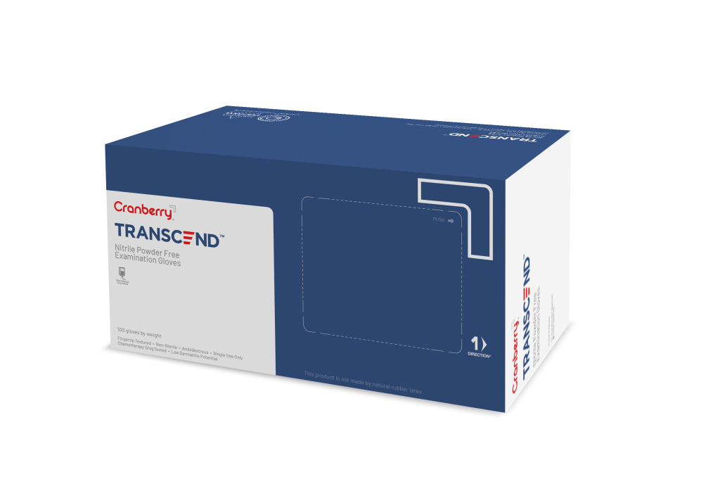 Transcend Accelerator-Free Nitrile Gloves – Cranberry International Sdn Bhd, Workwear and Protective Clothing