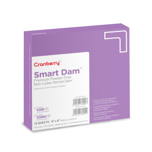 Smart Dams Non-Latex Spearmint Duft 6x6