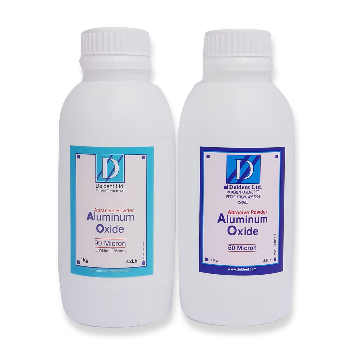 90-Mikron-Aluminiumoxid – DELDENT, Strahlmittel