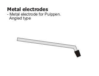 Electrode for Pulppen