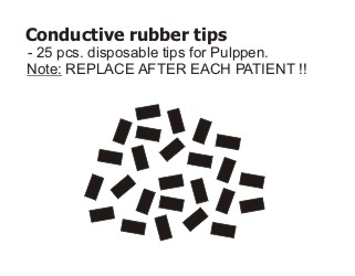 Rubber Tips for Pulppen – DENLUX A/S - Dental Electronic A/S, Prophy Cups & Brushes