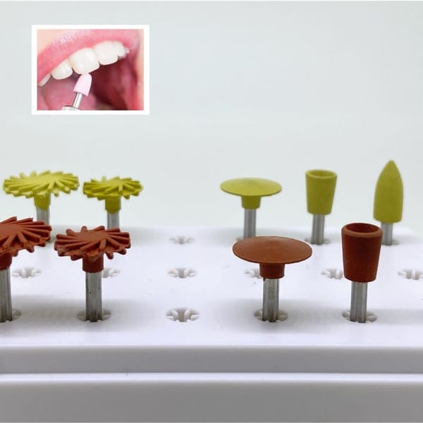 26mm Dental Rubber Diamond Polisher For Polishing Sintered Zirconia