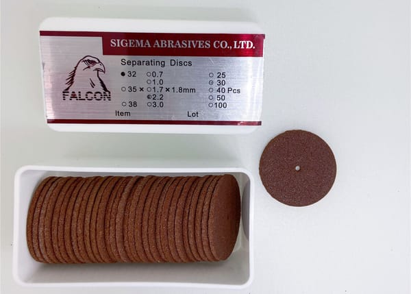 High Strength OEM Dental Separating Discs Round Shape For Professional Use