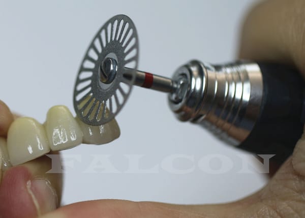 Flexible Separating Dental Diamond Discs Coated Rapid Rotary 19mm 22mm Diameter