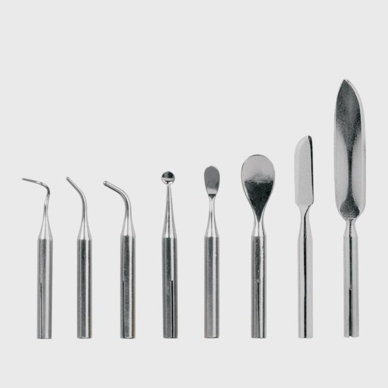 Strumenti di Modellazione per Hot Plus / Hot Touch – Dentalfarm Srl, Lab Hand Instruments