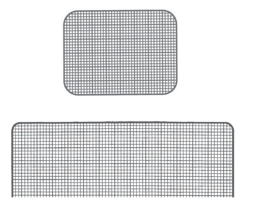 X-Ray Mesh Gauge Dental Size