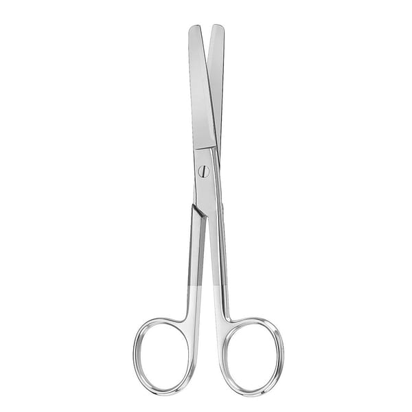 Schere, standard, 16,5 cm TC stumpf / stumpf