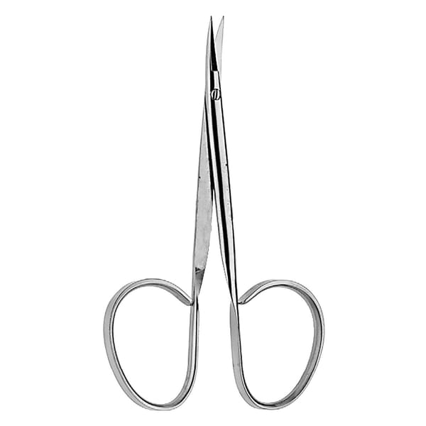 Iris Schere, 9,5 cm große Ringe spitz