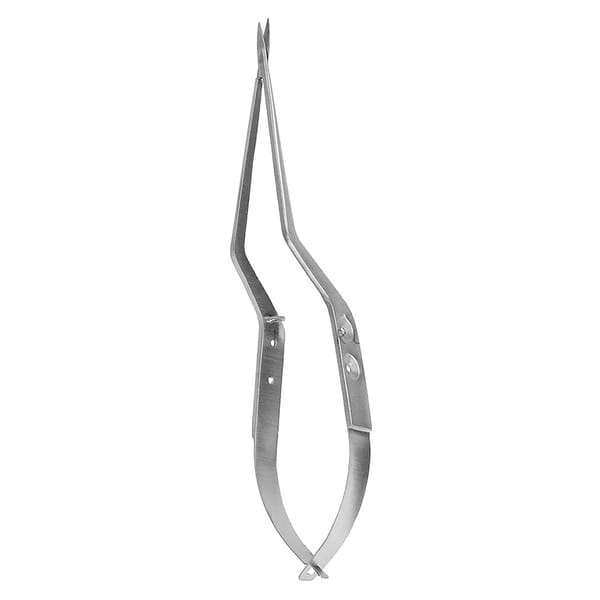 YASARGIL, Schere, mikro, bajonettförmig, 16 cm spitz / spitz