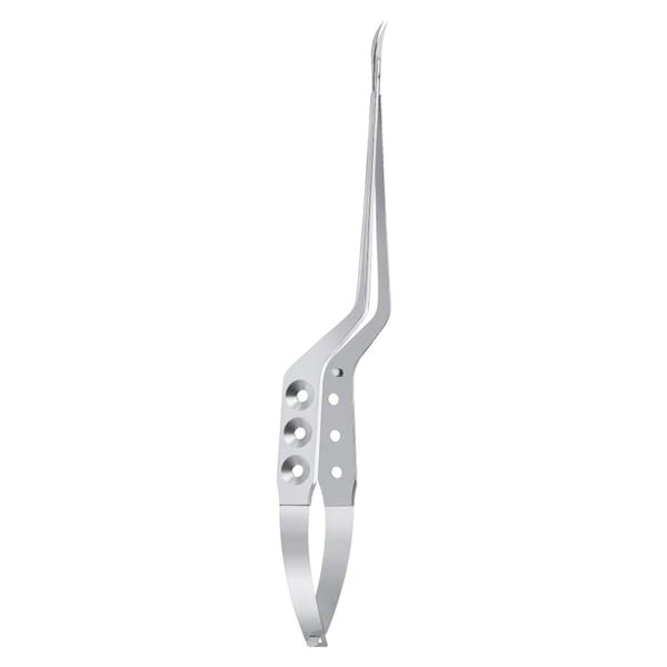 YASARGIL, Schere, mikro, bajonettförmig, 23 cm spitz / spitz