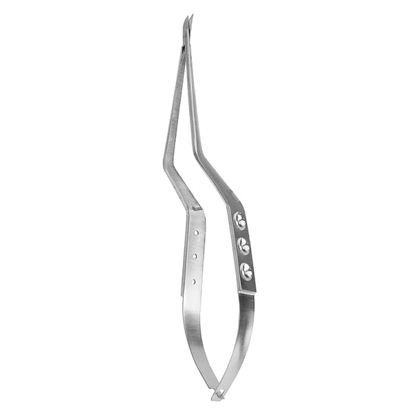 YASARGIL, Schere, mikro, bajonettförmig, 20 cm spitz / spitz