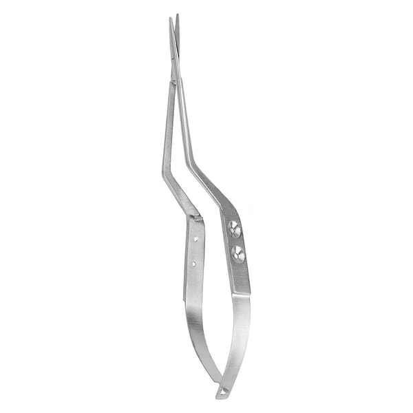 YASARGIL, Schere, mikro, bajonettförmig, 16 cm spitz / spitz