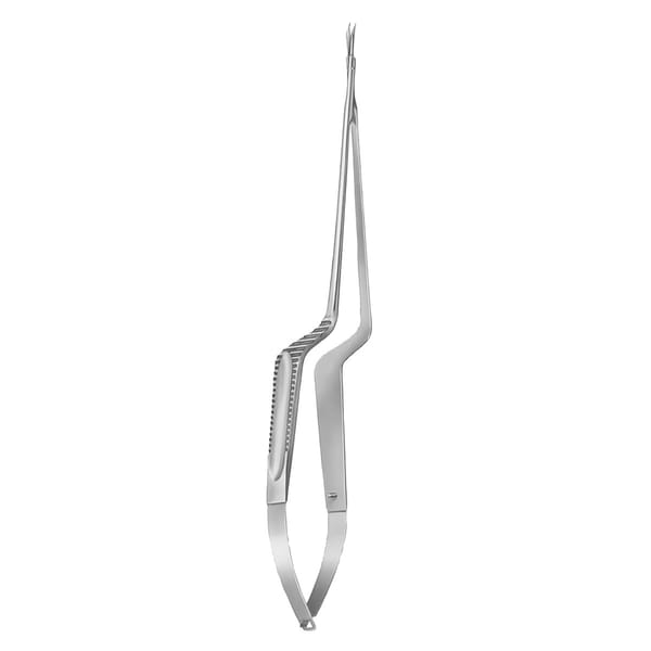 VANNAS, Schere, mikro, 18,5 cm bajonettförmig spitz / spitz