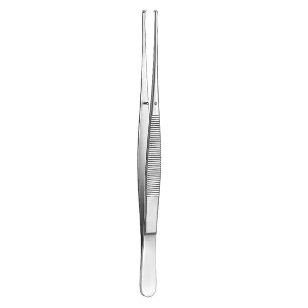 Pinzette, 14,5 cm schmal 1x2 Zähne