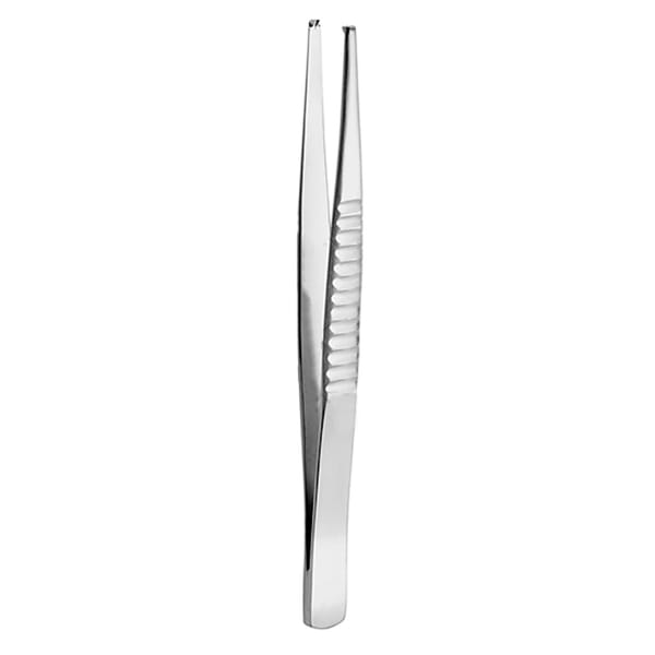TREVES, Pinzette chirurgisch, 13 cm 2x3 Zähne