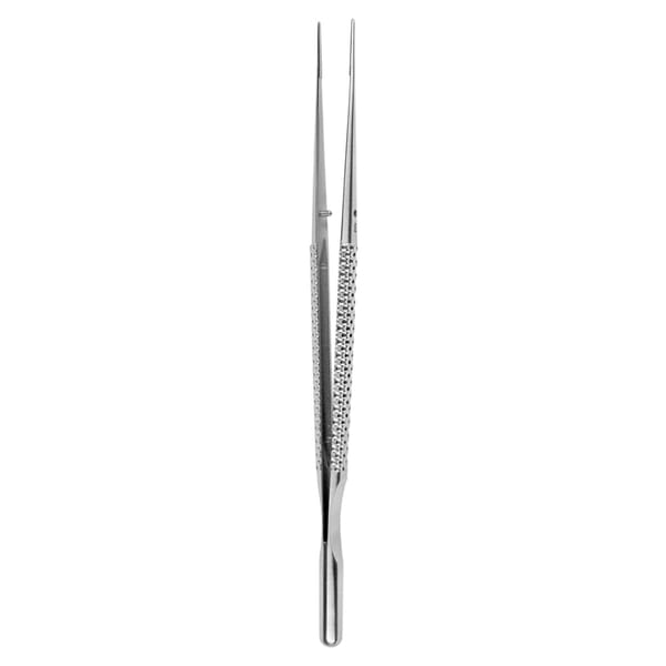 Ringpinzette, mikro, 18 cm 1,0 x 0,5 mm Wolfram-Carbid