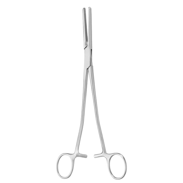 ROGERS, Hysterektomie Klemme, 22 cm Maul 40 mm Fig. 1 12.584.10